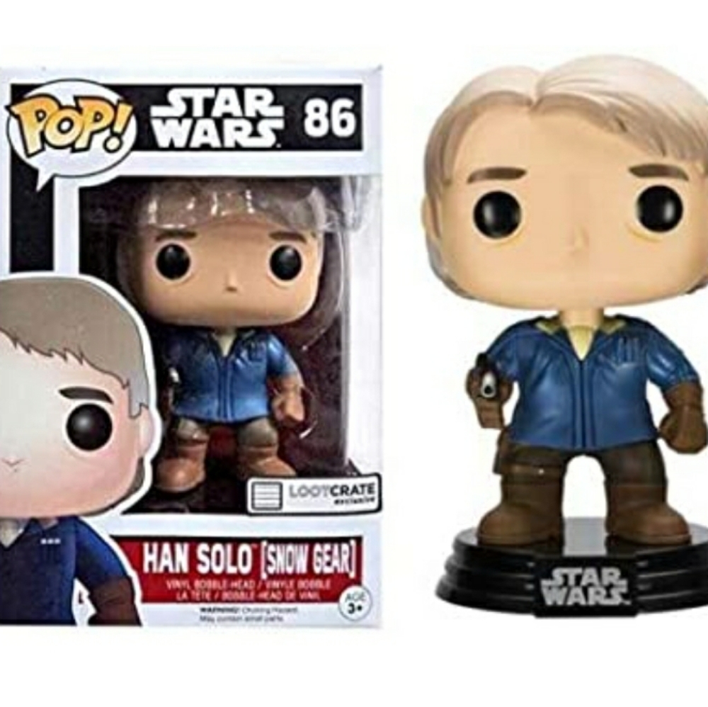 Funko pop! Star Wars Han Solo [snow gear] number 86.